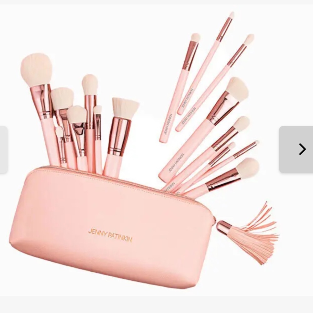 Jenny Patinkin About Face 15 Piece Makeup Brush Set BRAND NEW/SEALED